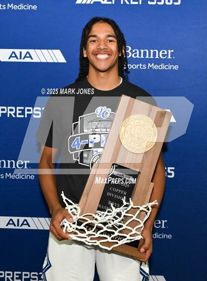 Thumbnail 1 in Valley Christian vs. Gilbert Christian (AIA Copper Final - Awards) photogallery.