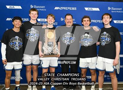 Thumbnail 2 in Valley Christian vs. Gilbert Christian (AIA Copper Final - Awards) photogallery.