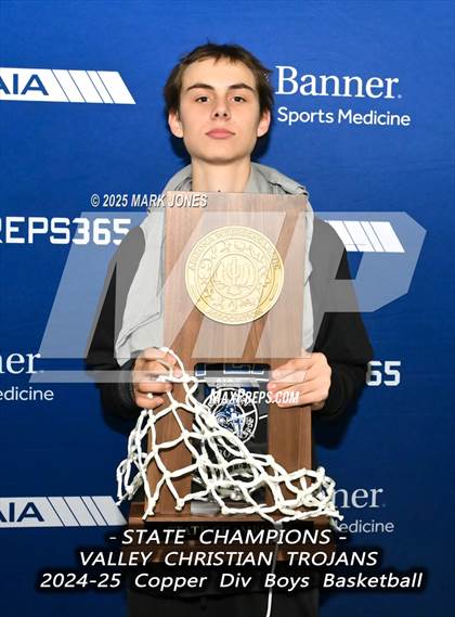 Thumbnail 3 in Valley Christian vs. Gilbert Christian (AIA Copper Final - Awards) photogallery.