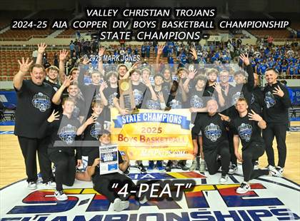 Thumbnail 1 in Valley Christian vs. Gilbert Christian (AIA Copper Final - Awards) photogallery.