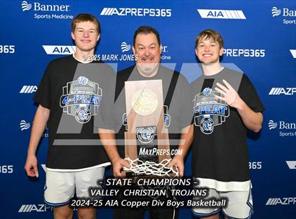 Thumbnail 2 in Valley Christian vs. Gilbert Christian (AIA Copper Final - Awards) photogallery.