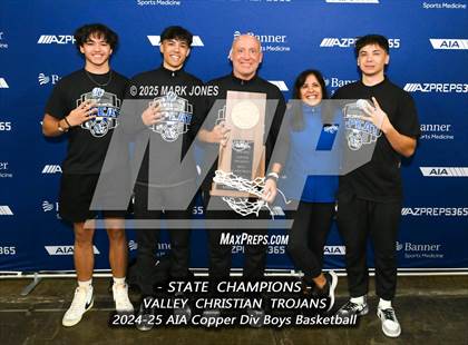 Thumbnail 1 in Valley Christian vs. Gilbert Christian (AIA Copper Final - Awards) photogallery.