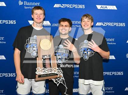 Thumbnail 2 in Valley Christian vs. Gilbert Christian (AIA Copper Final - Awards) photogallery.