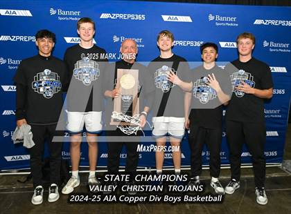 Thumbnail 3 in Valley Christian vs. Gilbert Christian (AIA Copper Final - Awards) photogallery.