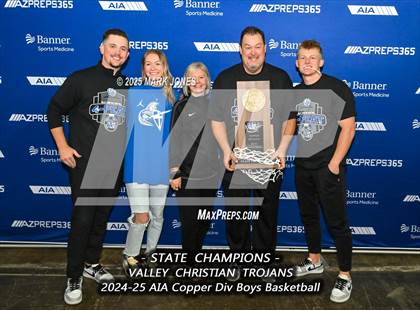 Thumbnail 2 in Valley Christian vs. Gilbert Christian (AIA Copper Final - Awards) photogallery.
