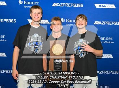 Thumbnail 1 in Valley Christian vs. Gilbert Christian (AIA Copper Final - Awards) photogallery.