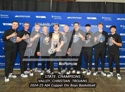 Thumbnail 2 in Valley Christian vs. Gilbert Christian (AIA Copper Final - Awards) photogallery.