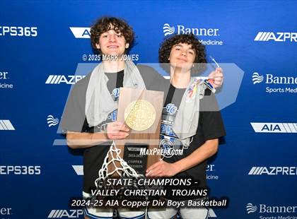 Thumbnail 2 in Valley Christian vs. Gilbert Christian (AIA Copper Final - Awards) photogallery.