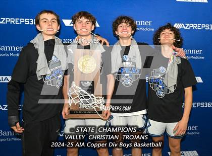 Thumbnail 2 in Valley Christian vs. Gilbert Christian (AIA Copper Final - Awards) photogallery.