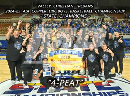 Thumbnail 1 in Valley Christian vs. Gilbert Christian (AIA Copper Final - Awards) photogallery.