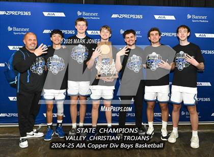 Thumbnail 1 in Valley Christian vs. Gilbert Christian (AIA Copper Final - Awards) photogallery.