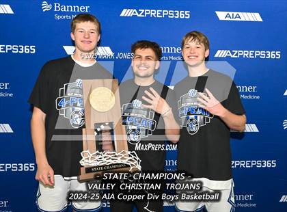 Thumbnail 3 in Valley Christian vs. Gilbert Christian (AIA Copper Final - Awards) photogallery.