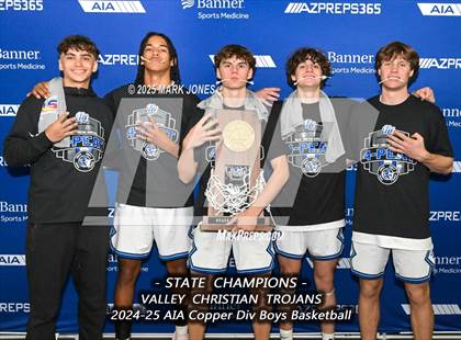 Thumbnail 1 in Valley Christian vs. Gilbert Christian (AIA Copper Final - Awards) photogallery.