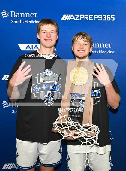 Thumbnail 3 in Valley Christian vs. Gilbert Christian (AIA Copper Final - Awards) photogallery.