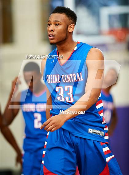 Thumbnail 2 in Greene Central vs. Downey Christian (John Wall Holiday Invitational) photogallery.