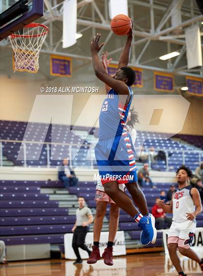 Thumbnail 2 in Greene Central vs. Downey Christian (John Wall Holiday Invitational) photogallery.