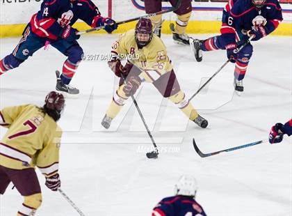 Thumbnail 2 in Central Catholic vs. Boston College High (MIAA Division 1A Semifinal) photogallery.