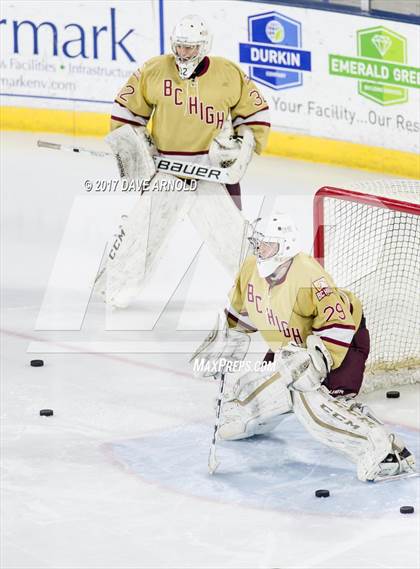 Thumbnail 2 in Central Catholic vs. Boston College High (MIAA Division 1A Semifinal) photogallery.