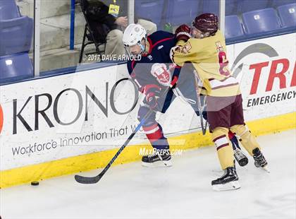 Thumbnail 2 in Central Catholic vs. Boston College High (MIAA Division 1A Semifinal) photogallery.