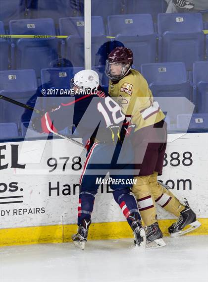 Thumbnail 1 in Central Catholic vs. Boston College High (MIAA Division 1A Semifinal) photogallery.
