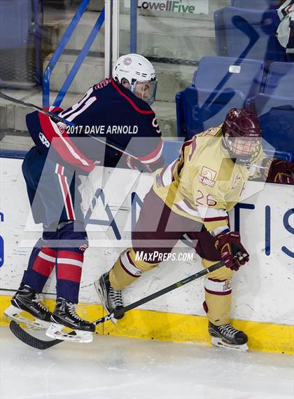 Thumbnail 3 in Central Catholic vs. Boston College High (MIAA Division 1A Semifinal) photogallery.