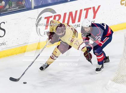 Thumbnail 2 in Central Catholic vs. Boston College High (MIAA Division 1A Semifinal) photogallery.