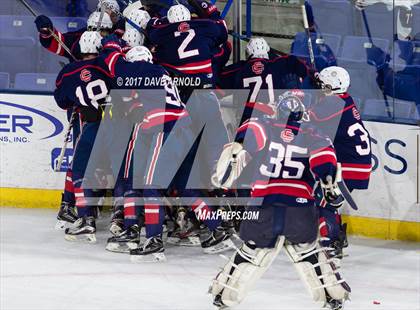 Thumbnail 1 in Central Catholic vs. Boston College High (MIAA Division 1A Semifinal) photogallery.