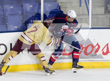 Thumbnail 3 in Central Catholic vs. Boston College High (MIAA Division 1A Semifinal) photogallery.