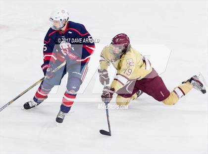 Thumbnail 2 in Central Catholic vs. Boston College High (MIAA Division 1A Semifinal) photogallery.