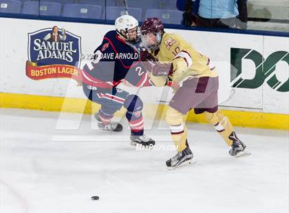 Thumbnail 2 in Central Catholic vs. Boston College High (MIAA Division 1A Semifinal) photogallery.