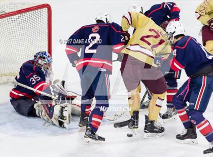 Thumbnail 3 in Central Catholic vs. Boston College High (MIAA Division 1A Semifinal) photogallery.