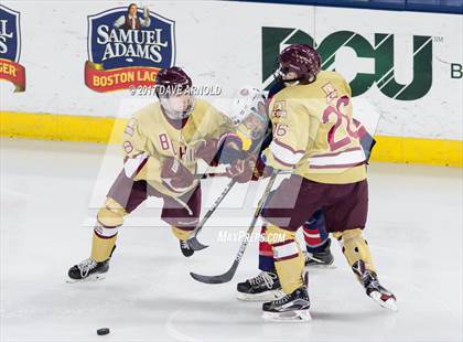 Thumbnail 2 in Central Catholic vs. Boston College High (MIAA Division 1A Semifinal) photogallery.