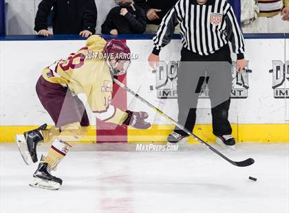 Thumbnail 3 in Central Catholic vs. Boston College High (MIAA Division 1A Semifinal) photogallery.