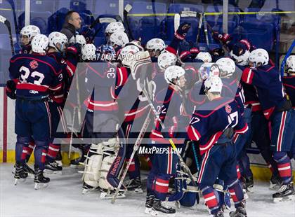 Thumbnail 1 in Central Catholic vs. Boston College High (MIAA Division 1A Semifinal) photogallery.