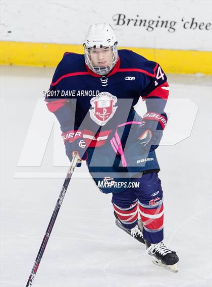 Thumbnail 2 in Central Catholic vs. Boston College High (MIAA Division 1A Semifinal) photogallery.