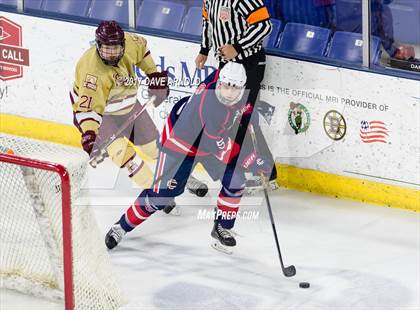 Thumbnail 1 in Central Catholic vs. Boston College High (MIAA Division 1A Semifinal) photogallery.