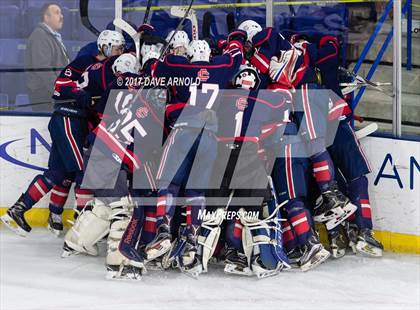 Thumbnail 1 in Central Catholic vs. Boston College High (MIAA Division 1A Semifinal) photogallery.