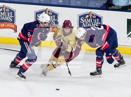 Thumbnail 3 in Central Catholic vs. Boston College High (MIAA Division 1A Semifinal) photogallery.