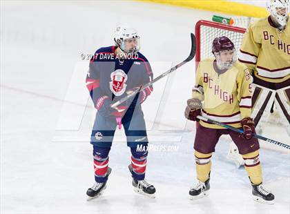 Thumbnail 1 in Central Catholic vs. Boston College High (MIAA Division 1A Semifinal) photogallery.