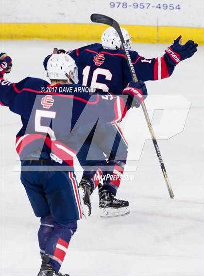 Thumbnail 3 in Central Catholic vs. Boston College High (MIAA Division 1A Semifinal) photogallery.