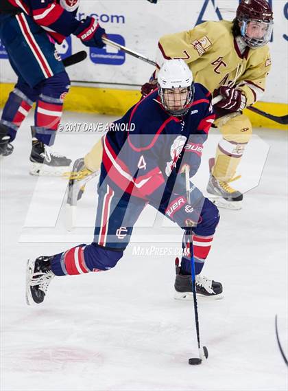 Thumbnail 1 in Central Catholic vs. Boston College High (MIAA Division 1A Semifinal) photogallery.