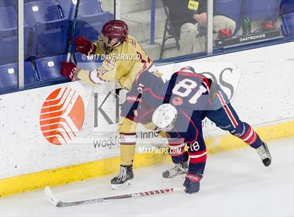 Thumbnail 2 in Central Catholic vs. Boston College High (MIAA Division 1A Semifinal) photogallery.