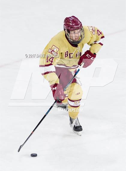 Thumbnail 3 in Central Catholic vs. Boston College High (MIAA Division 1A Semifinal) photogallery.