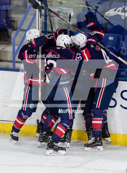 Thumbnail 1 in Central Catholic vs. Boston College High (MIAA Division 1A Semifinal) photogallery.