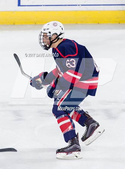 Thumbnail 2 in Central Catholic vs. Boston College High (MIAA Division 1A Semifinal) photogallery.