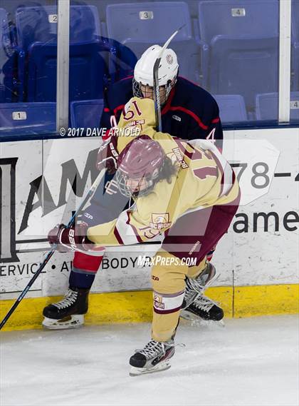 Thumbnail 1 in Central Catholic vs. Boston College High (MIAA Division 1A Semifinal) photogallery.