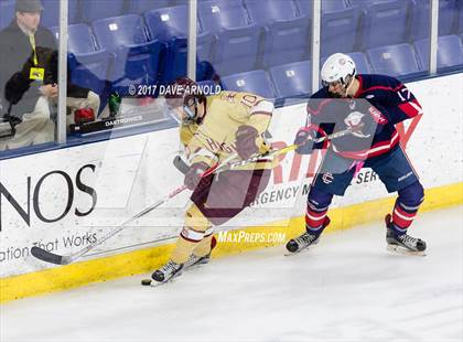 Thumbnail 2 in Central Catholic vs. Boston College High (MIAA Division 1A Semifinal) photogallery.