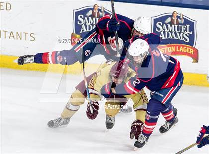 Thumbnail 1 in Central Catholic vs. Boston College High (MIAA Division 1A Semifinal) photogallery.
