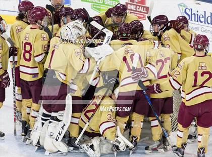 Thumbnail 3 in Central Catholic vs. Boston College High (MIAA Division 1A Semifinal) photogallery.