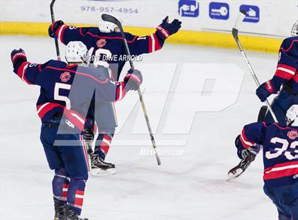 Thumbnail 1 in Central Catholic vs. Boston College High (MIAA Division 1A Semifinal) photogallery.